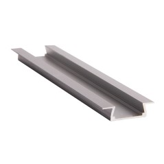 Профиль к LED ленте PAL 2206 врезной анодированный (2м)
