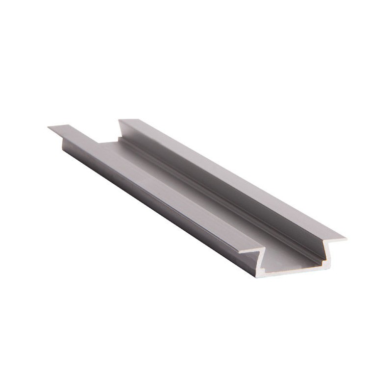 Профиль к LED ленте PAL 2206 врезной анодированный (2м)