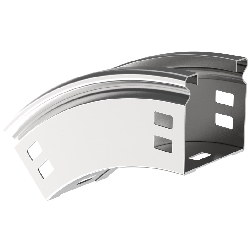 Поворот плавн. 45град тип В20 ESCA 50х50мм