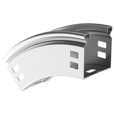 Поворот плавн. 45град тип В20 ESCA 50х50мм