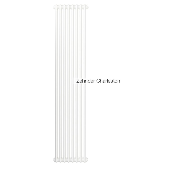 Радиатор труб. Zehnder Charleston 2200, 06 сек.1/2 бок.подк. RAL9016 (кроншт.в компл) Радиатор труб. Zehnder Charleston 2200, 06 сек.1/2 бок.подк. RAL9016 (кроншт.в компл)