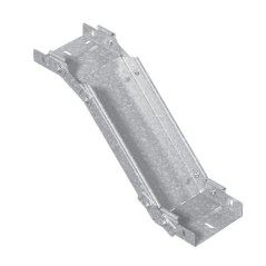 Поворот вертикальный регулируемый 100х50, толщина 1,0 мм, Сендзимир цинк