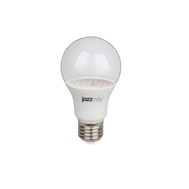 PPG A60 Agro 9w CLEAR E27 IP20 ( для растений) Jazzway