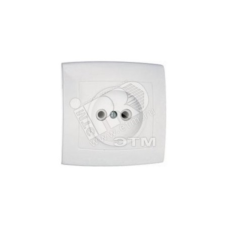 Елизавета Розетка 1 пост скрытая белый РС10-192