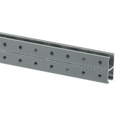 STRUT-профиль перфорированный двойной 41х41х2300-1,5 HDZ