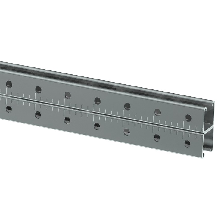 STRUT-профиль перфорированный двойной 41х41х1500-1,5 HDZ STRUT-профиль перфорированный двойной 41х41х1500-1,5 HDZ