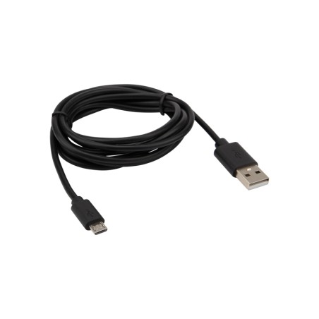 Кабель USB-micro USB, PVC, black, 1,8m REXANT 18-1164-2