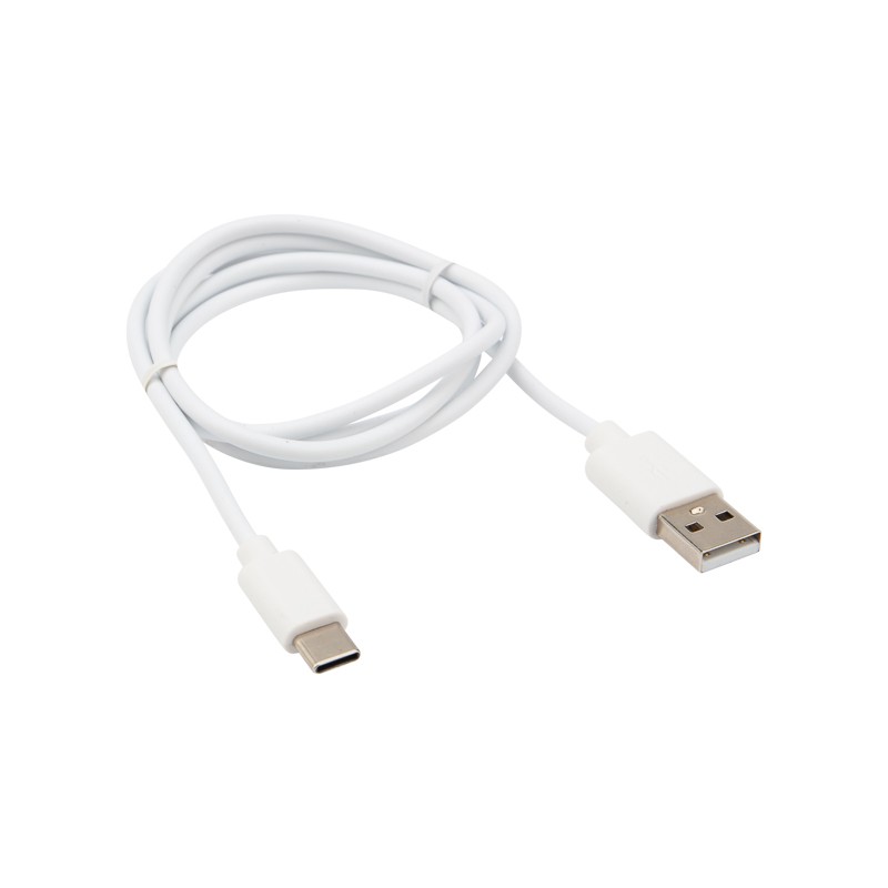 Кабель USB-Type-C, PVC, black, 1m REXANT 18-1881