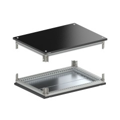 Комплект, крыша и основание, для шкафов CQE N, 1200X1000 мм