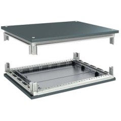 Комплект, крыша и основание, для шкафов CQE, 400X500 мм