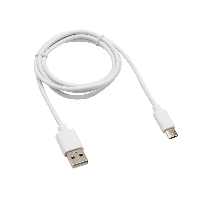 Кабель USB-Type-C, 2A, PVC, white, 1m REXANT 18-1895