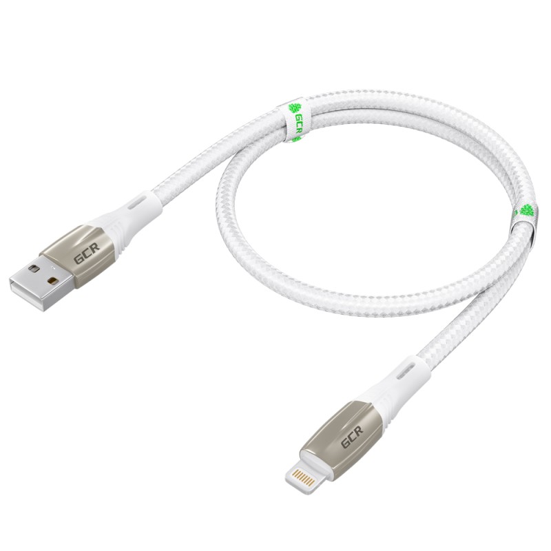 Кабель USB AM на Lightning, 1.7 нейлон, быстрая зарядка, GCR-52578