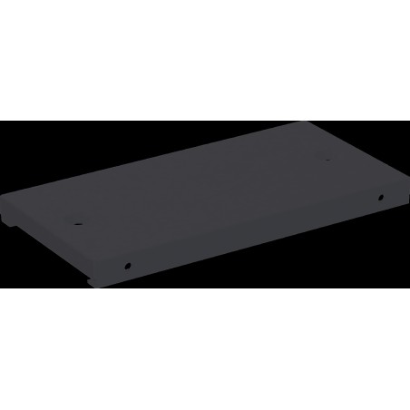 Панель цоколя 100х400 RAL7021 серая IP54 FORMAT
