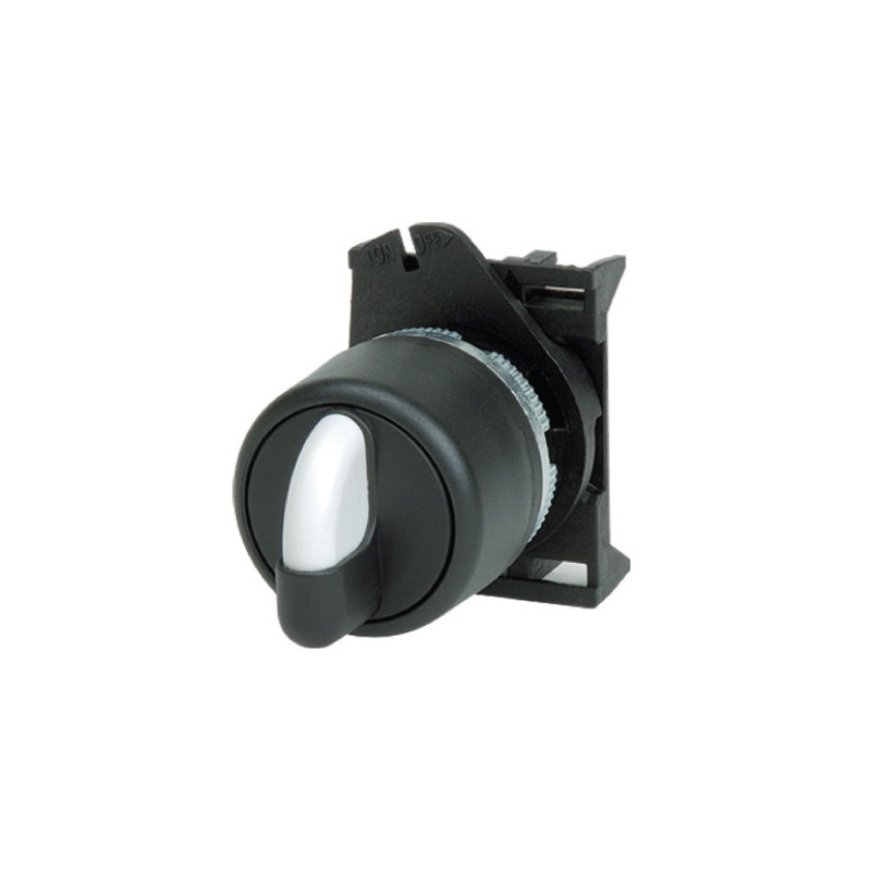 Переключатель на 2 положения с фиксацией стандартная ручка черный