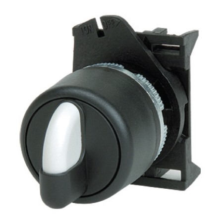 Переключатель на 2 положения с фиксацией стандартная ручка черный