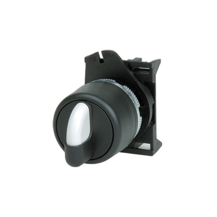 Переключатель на 2 положения с фиксацией стандартная ручка черный