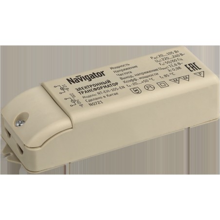 Трансформатор электронный 105w 12v с защитой