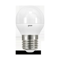 Лампа светодиодная LED 7 Вт 550 лм 4100К шар P45 нейтральный E27 AC 220В шаговое диммирование выключ
