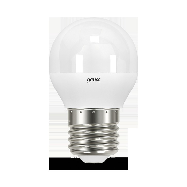 Лампа светодиодная LED 7 Вт 550 лм 4100К шар P45 нейтральный E27 AC 220В шаговое диммирование выключ Лампа светодиодная LED 7 Вт 550 лм 4100К шар P45 нейтральный E27 AC 220В шаговое диммирование выключ