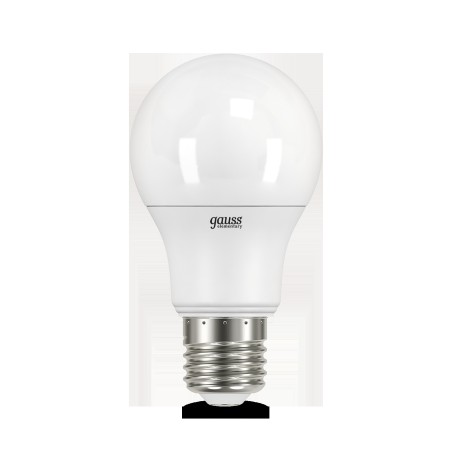 Лампа светодиодная LED 7 Вт 520 лм 3000К А60 груша теплый E27 AC 220В Elementary Gauss