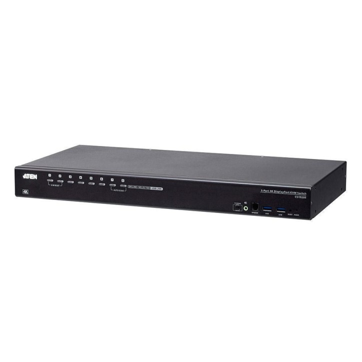 KVM-переключатель 8-Port USB 3.0 4K DisplayPort KVM Switch (CS19208)/ 8-Port USB 3.0 4K DisplayPort KVM Switch