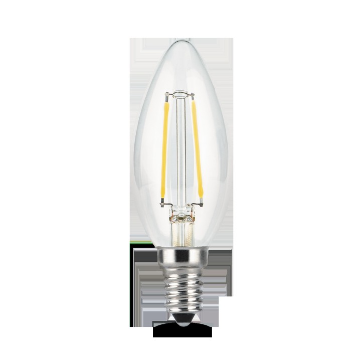 Лампа Gauss Filament Свеча 11W 810lm 2700К Е14 LED 1/10/50