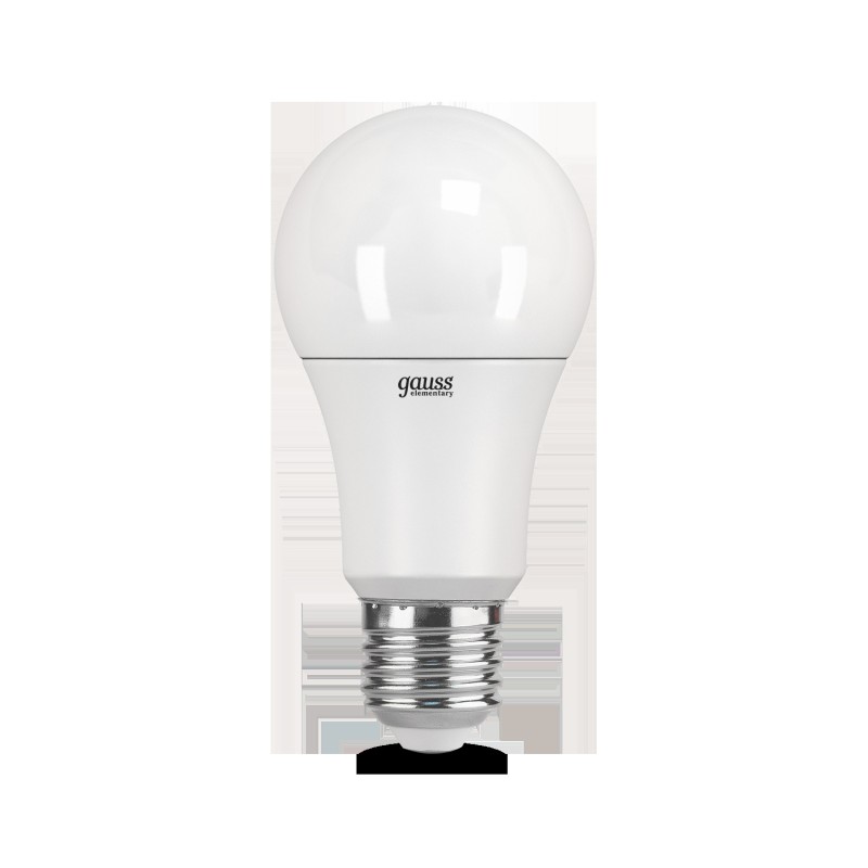 Лампа Gauss Elementary A60 10W 950lm 6500K Е27 LED 1/10/50