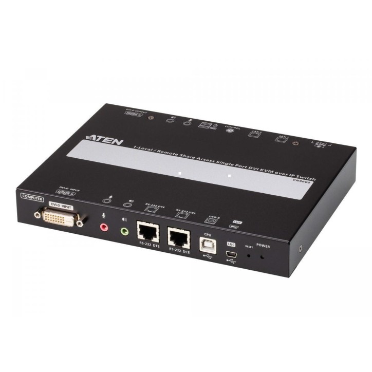 Удлинитель, KVM+DVI, управление по IP, Rackmount/Desktop, 10/100 Base-T, с KVM-шнурами PS2 1х1.2м. USB 1x1.2м., TCP/IP, (Virtual Удлинитель, KVM+DVI, управление по IP, Rackmount/Desktop, 10/100 Base-T, с KVM-шнурами PS2 1х1.2м. USB 1x1.2м., TCP/IP, (Virtual