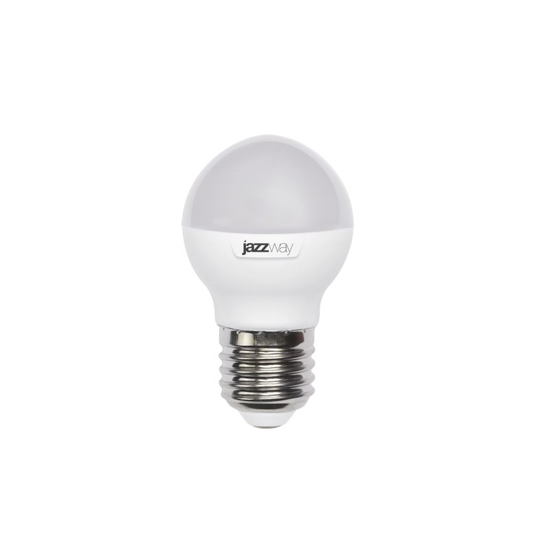 Лампа светодиодная LED 9Вт Е27 теплый белый матовый шар