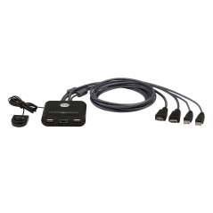 Переключатель/ 2-Port USB FHD HDMI Cable KVM Switch