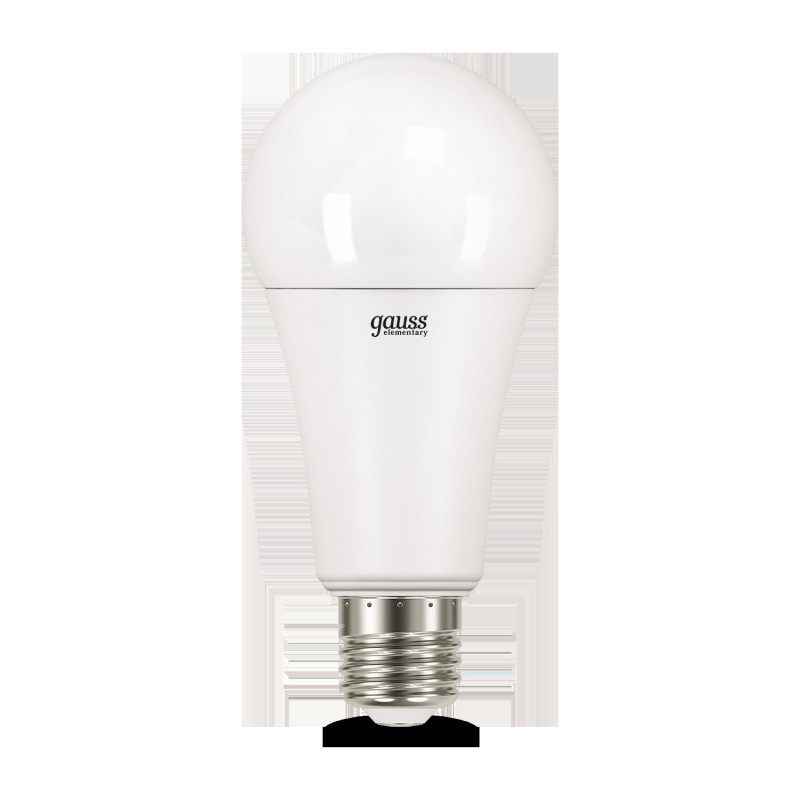 Лампа светодиодная LED 30 Вт 2360 лм 4100К А67 груша нейтральный E27 AC 220В Elementary Gauss