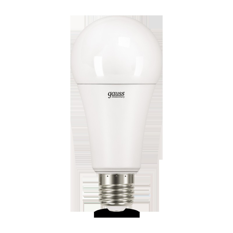 Лампа Gauss Elementary A70 30W 2390lm 6500K E27 LED 1/10/50