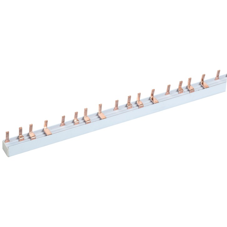 Шина соединительная типа PIN (штырь) 4-фазная 100А (1м)