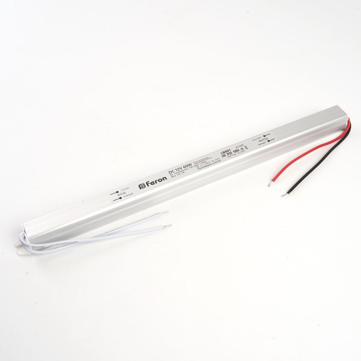 Драйвер светодиодный LED 60w 12v ультратонкий Драйвер светодиодный LED 60w 12v ультратонкий