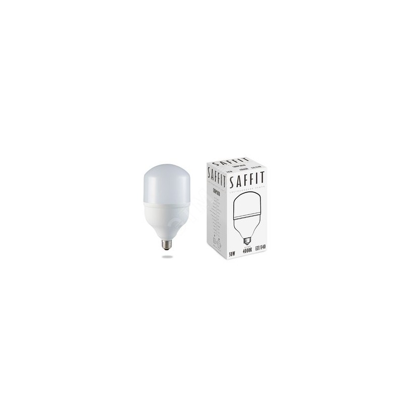 Лампа светодиодная, 50W 230V E27-E40 4000K T120, SBHP1050