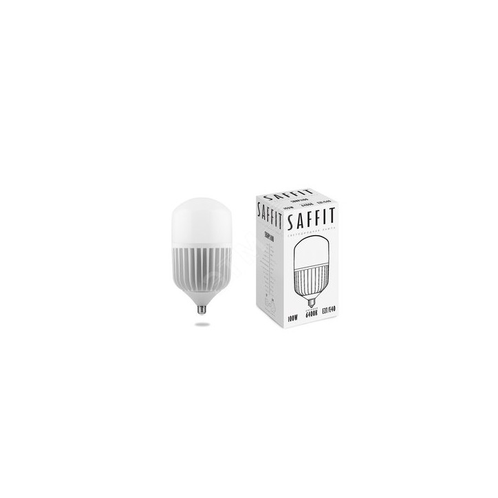 Лампа светодиодная, 100W 230V Е27-E40 6400K T140, SBHP1100