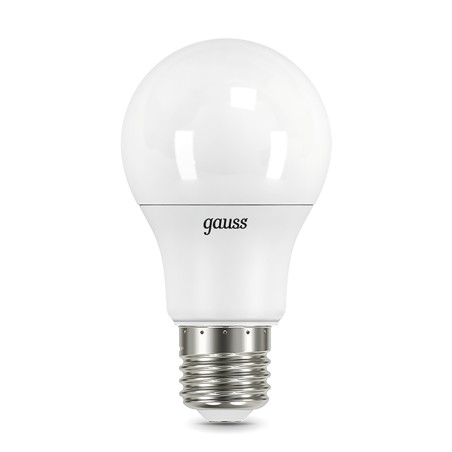 Лампа светодиодная LED 10 Вт 880 лм 3000К А60 груша теплый E27 AC 220В Black Gauss