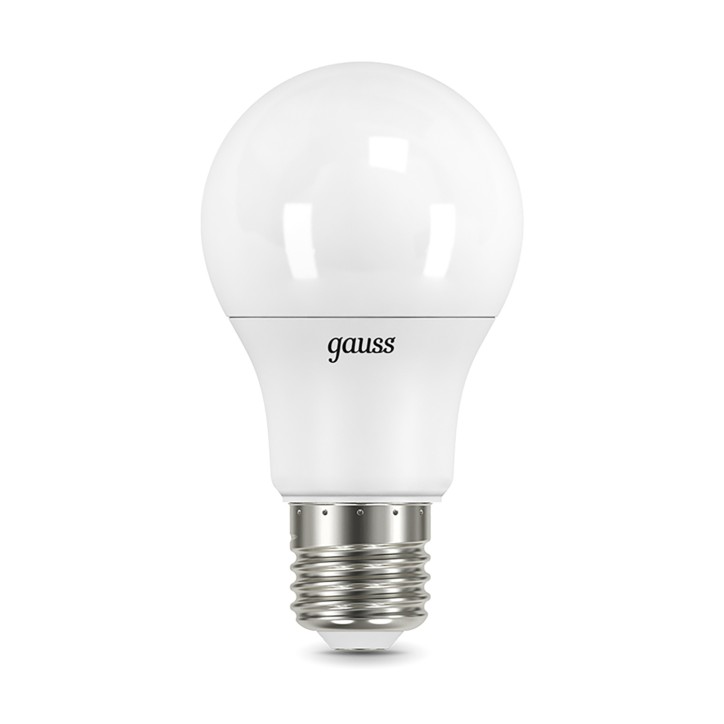 Лампа светодиодная LED 10 Вт 920 лм 4100К А60 груша нейтральный E27 AC 220В Black Gauss Лампа светодиодная LED 10 Вт 920 лм 4100К А60 груша нейтральный E27 AC 220В Black Gauss