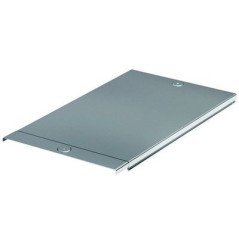 Крышка на лоток с заземлением основание 400мм L-3000мм толщина 1.2мм цинк-ламельная