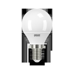 Лампа Gauss Elementary Шар 12W 950lm 6500K Е14 LED 1/10/100