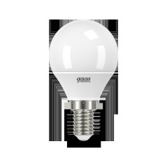 Лампа светодиодная LED 12 Вт 880 лм 3000К шар P45 теплый E14 AC 220В Elementary Gauss