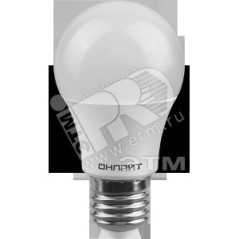 Лампа светодиодная LED 10вт Е27 теплый