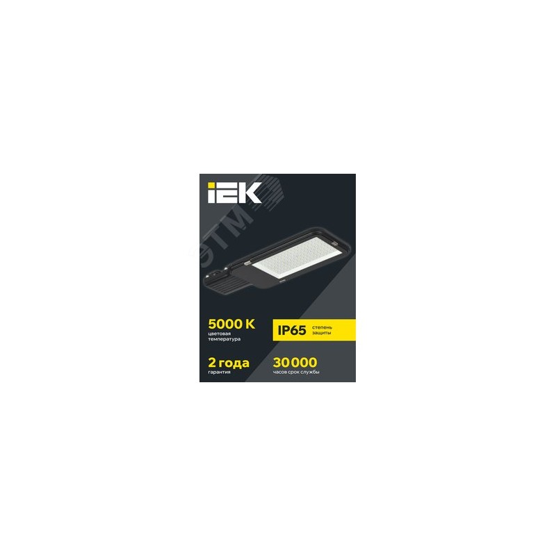 Светильник LED ДКУ 1013-100Д 5000К IP65 IEK