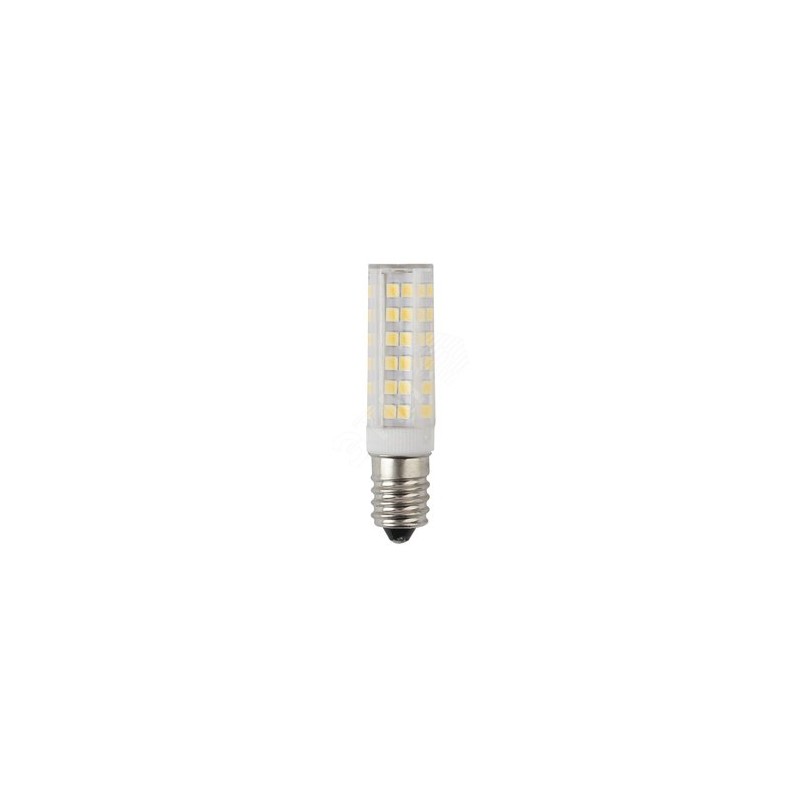 Лампа светодиодная LED 7Вт Т25 2700К Е14 теплый капсула