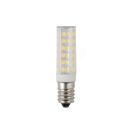Лампа светодиодная LED 7Вт Т25 2700К Е14 теплый капсула