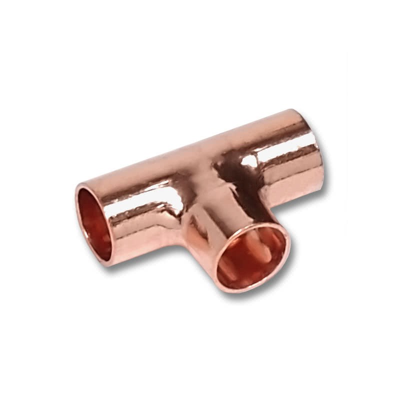 Тройник переходной пайка медь 28x15x28, модель 5130