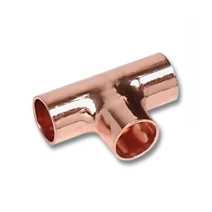 Тройник переходной пайка медь 28x15x28, модель 5130 Тройник переходной пайка медь 28x15x28, модель 5130
