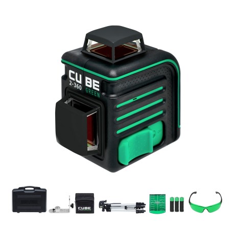 Уровень лазерный CUBE 2-360 Green Ultimate Edition