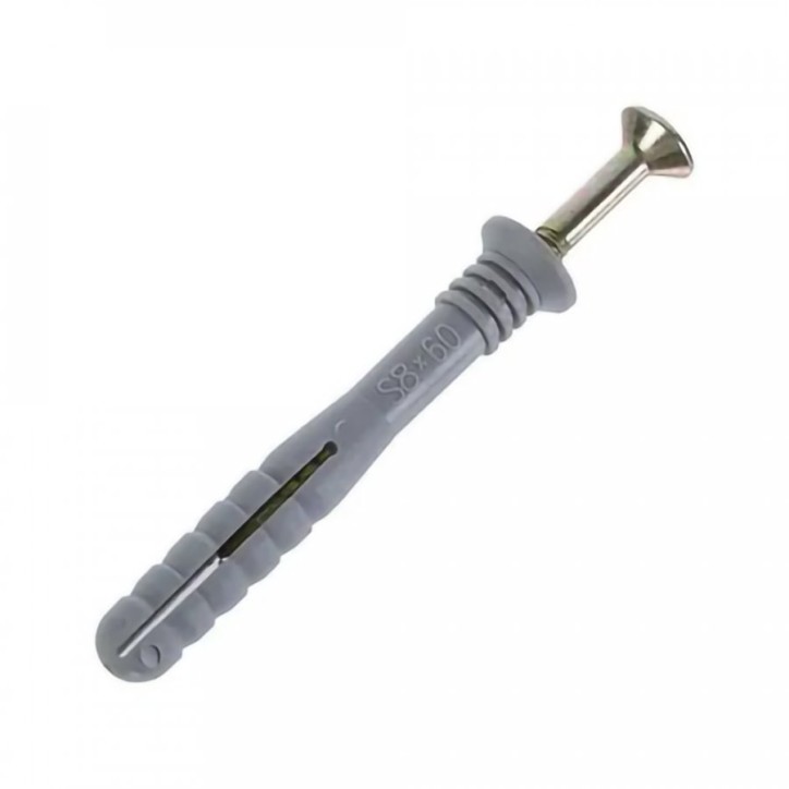 Дюбель-гвоздь 5x30 полипропилен потайной (100 шт/уп) Дюбель-гвоздь 5x30 полипропилен потайной (100 шт/уп)