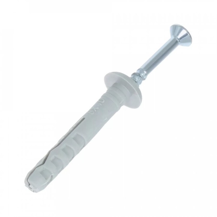 Дюбель-гвоздь гриб 6х40 (6х37) (100 шт/уп) Дюбель-гвоздь гриб 6х40 (6х37) (100 шт/уп)